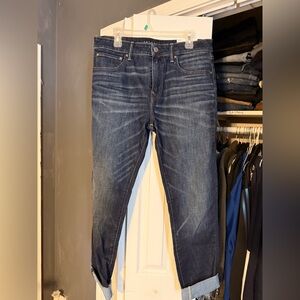 American Eagle Outfitters Athletic Dark Wash Jeans